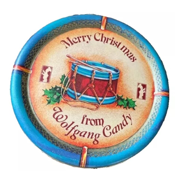 Vintage Wolfgang Christmas Canisters I Set of 2 - Picture 2 of 3